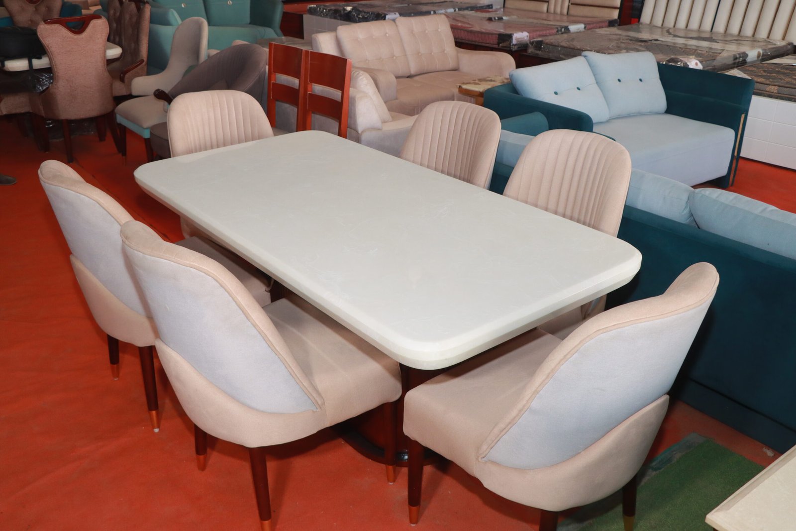 IMG_5657.JPG Dining Set- 6 Seater - Image 1